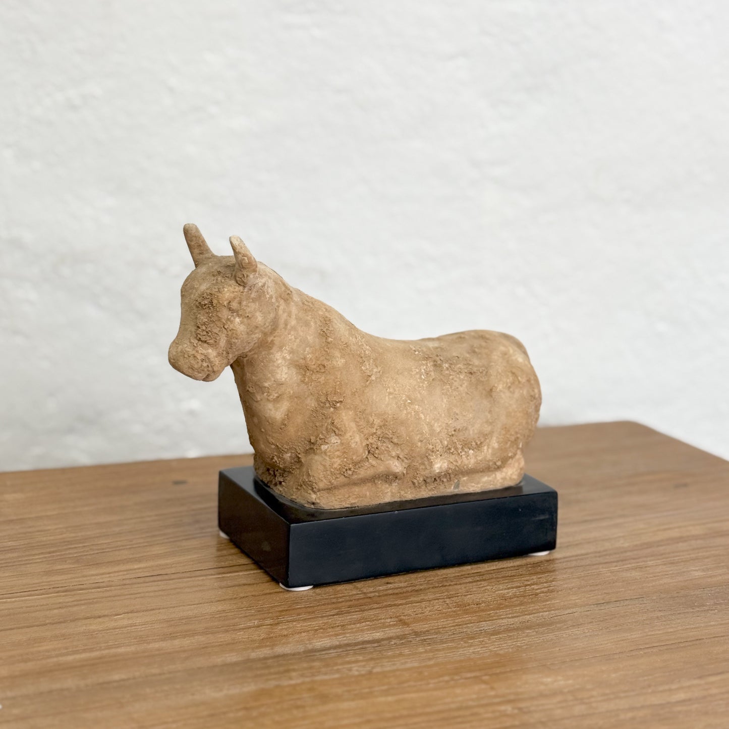 Terracotta Ox on Base