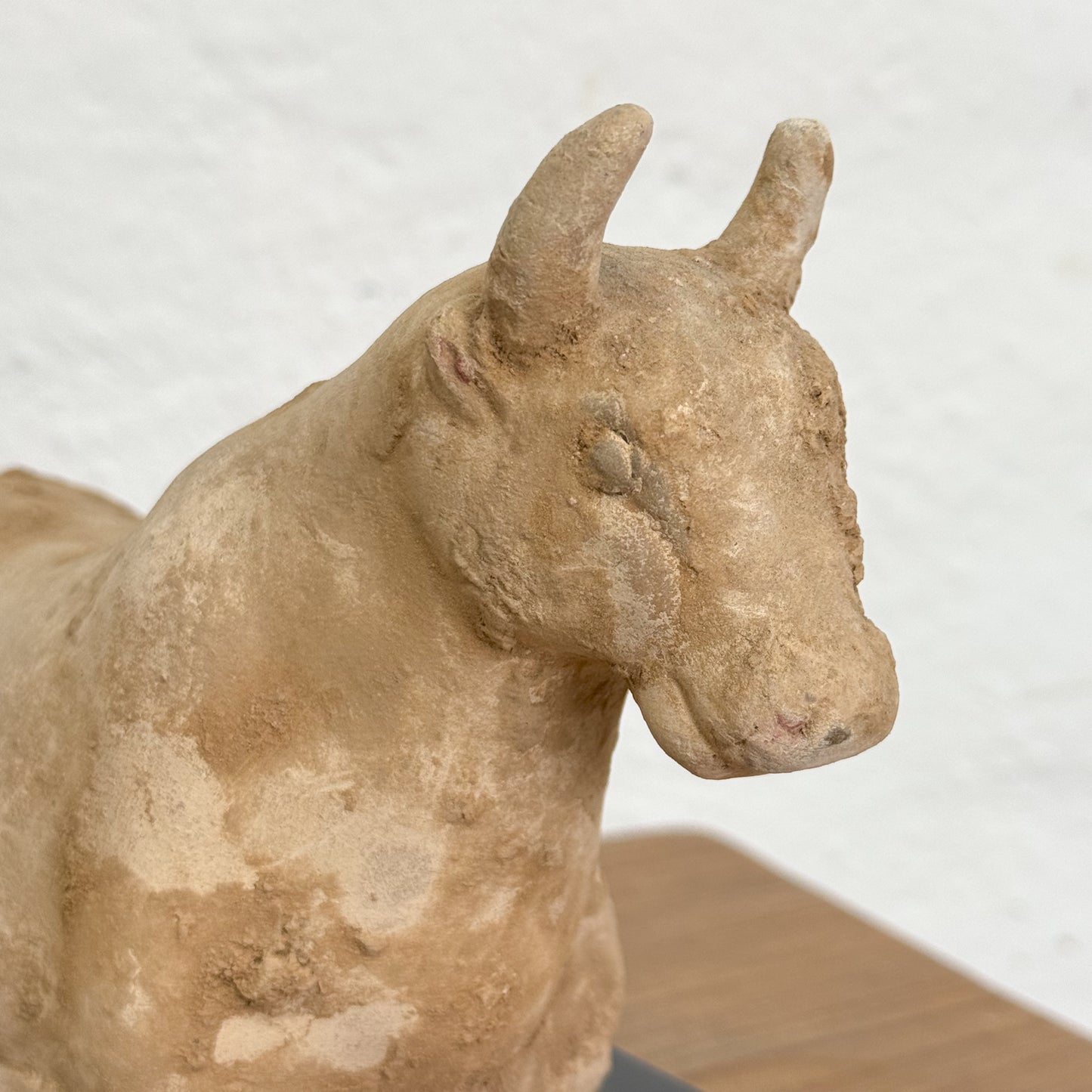 Terracotta Ox on Base