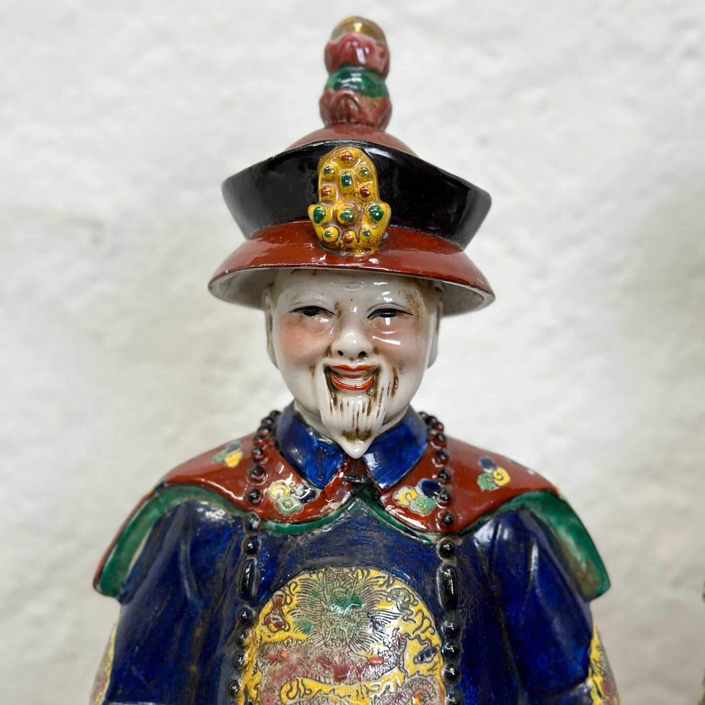Large Coloured Qing Emperor Set