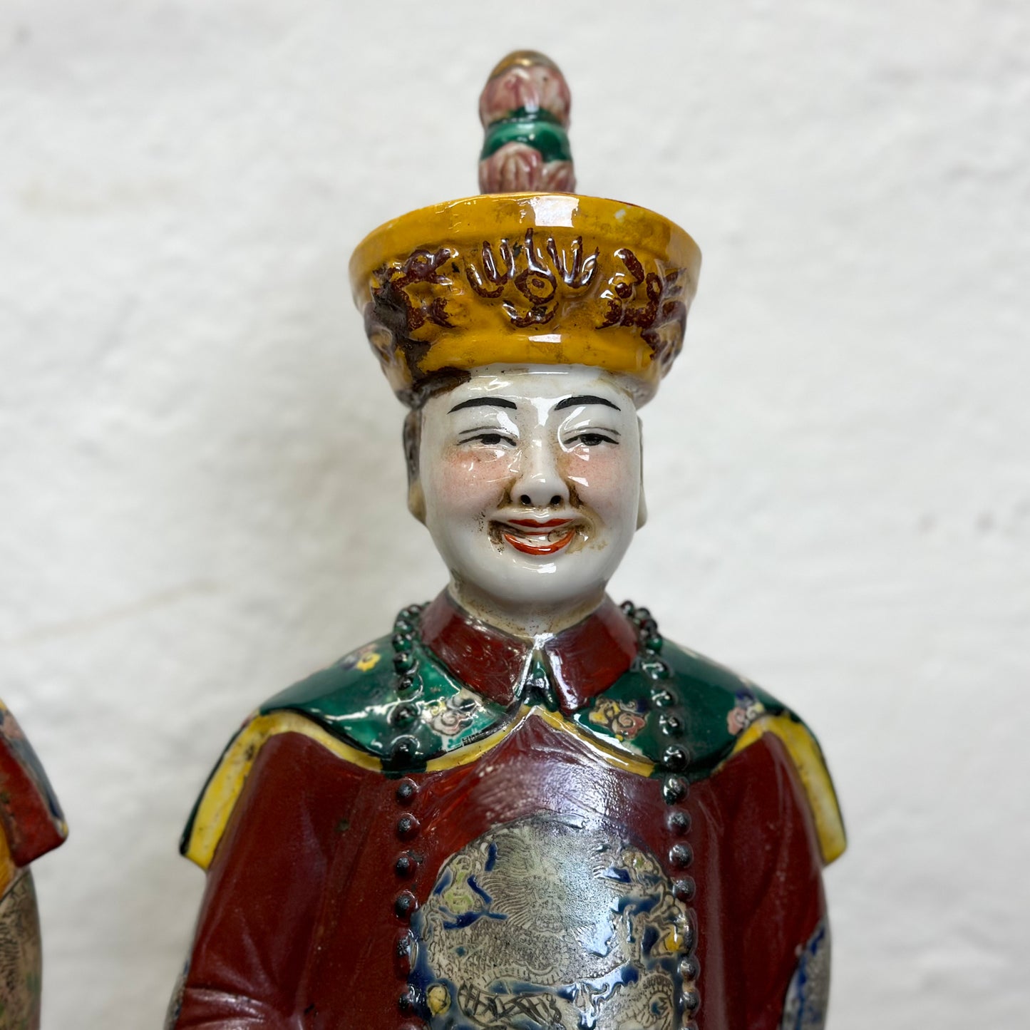 Large Coloured Qing Emperor Set