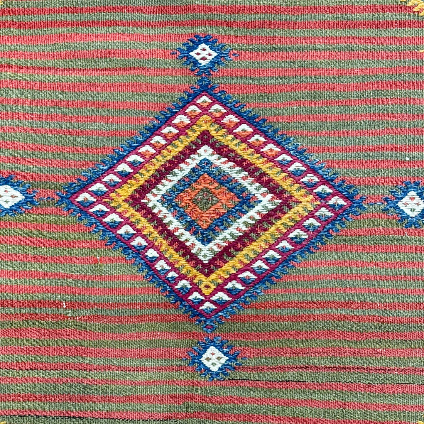 Vintage Cicim Kilim Turkish Rug