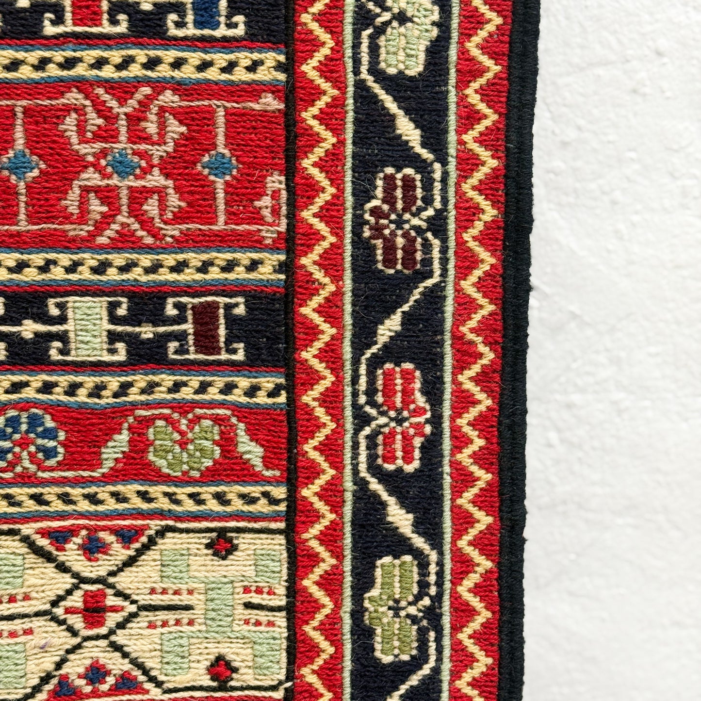 Vintage Rahrah Embroidered Runner