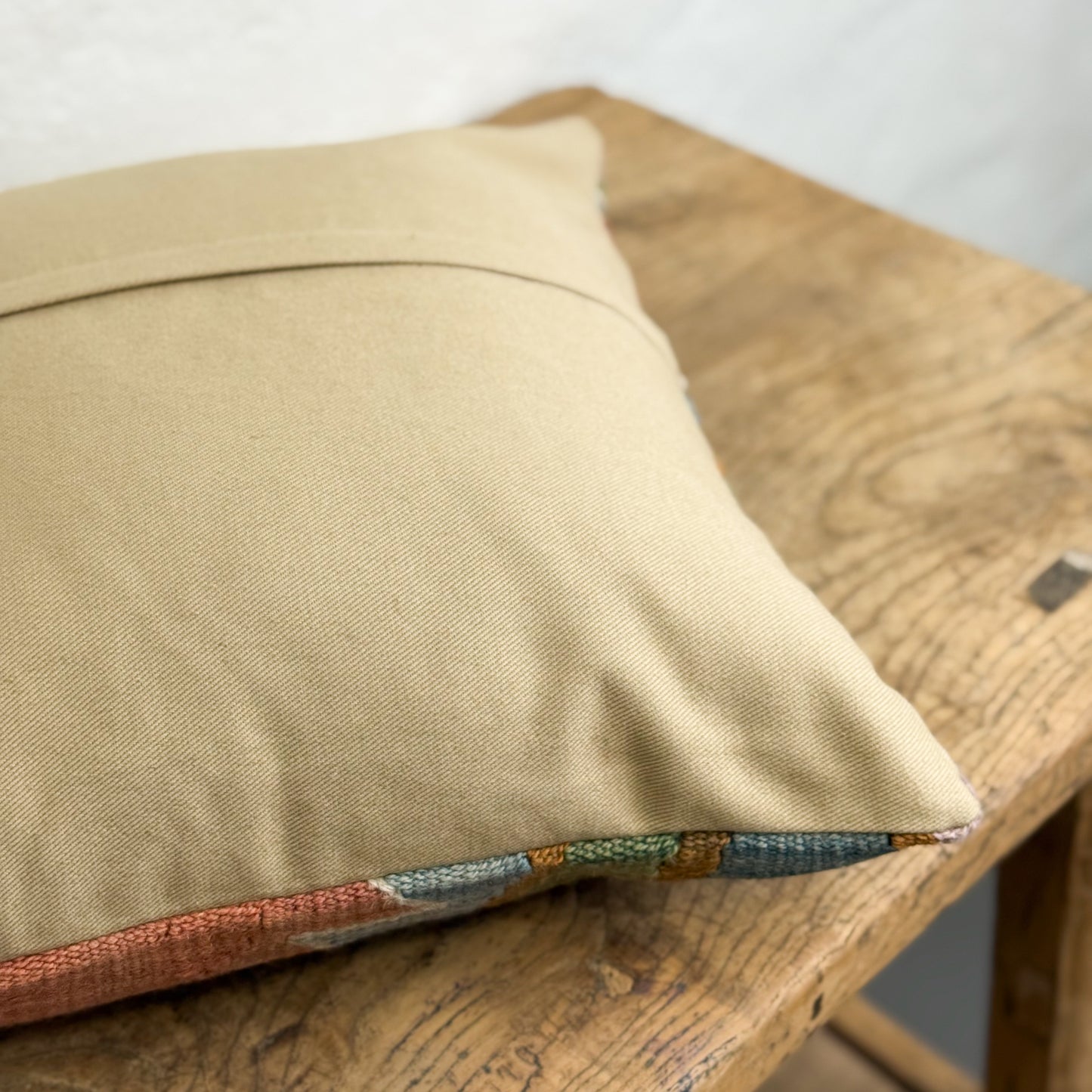 Old Kilim Rug Cushion V