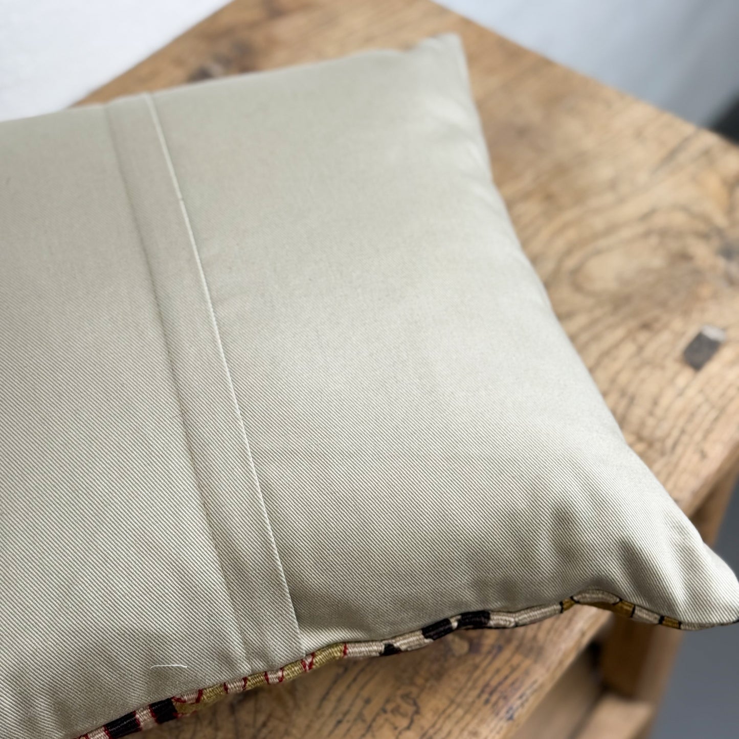 Old Kilim Rug Cushion VII