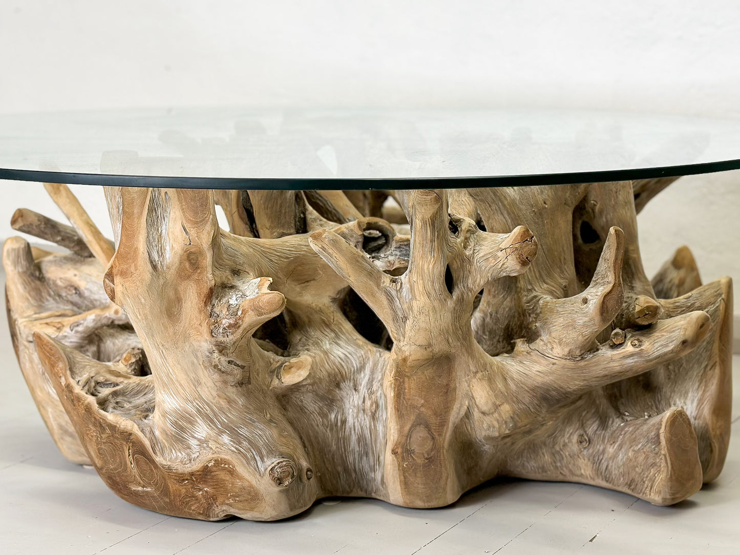 Teak Root Coffee Table Base
