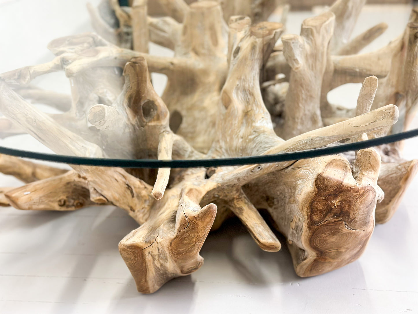 Teak Root Coffee Table Base