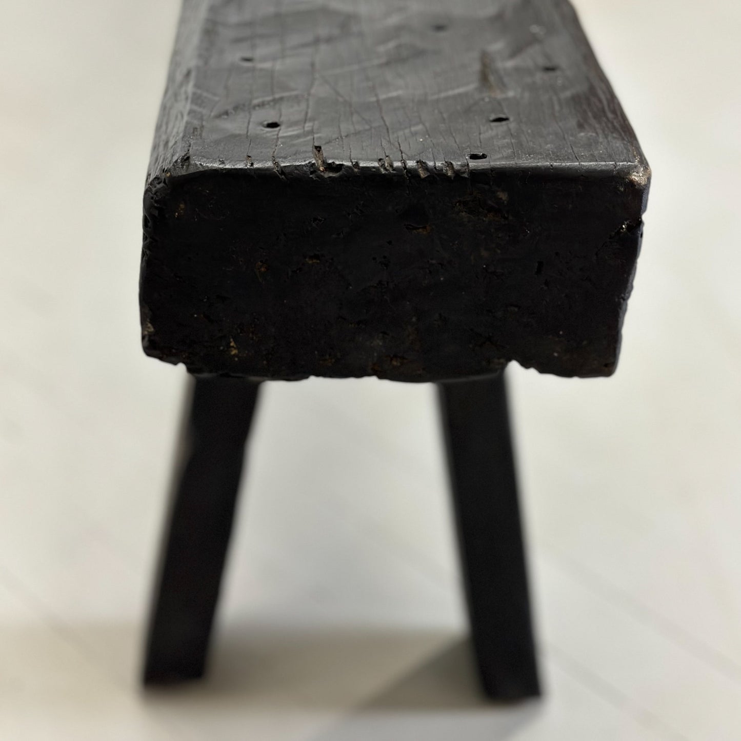 Raw Teak Bench