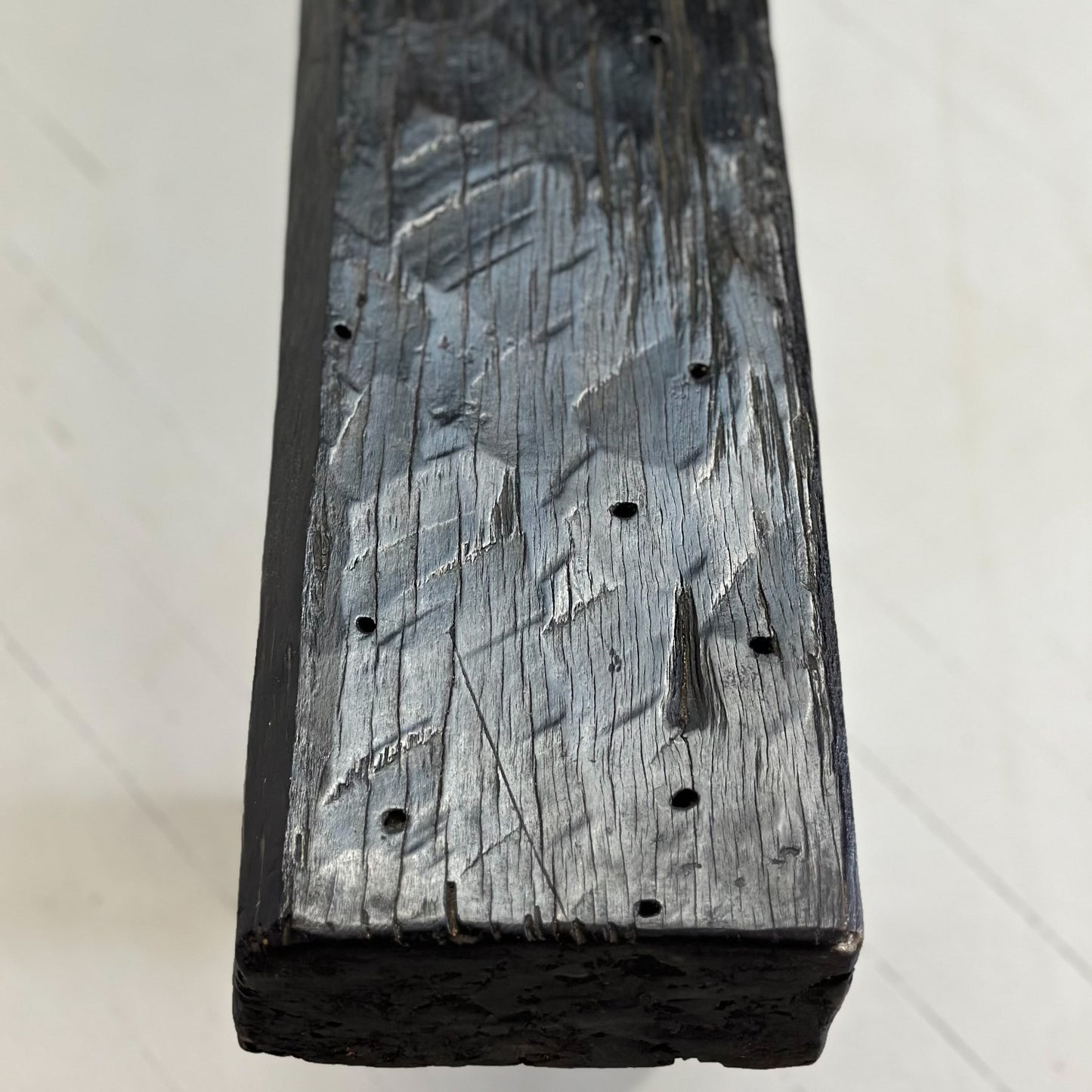 Raw Teak Bench