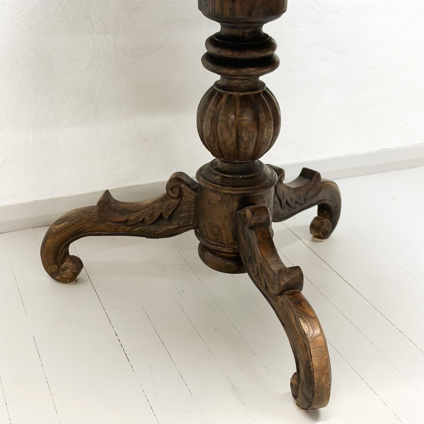Antique Timber Pedestal Table