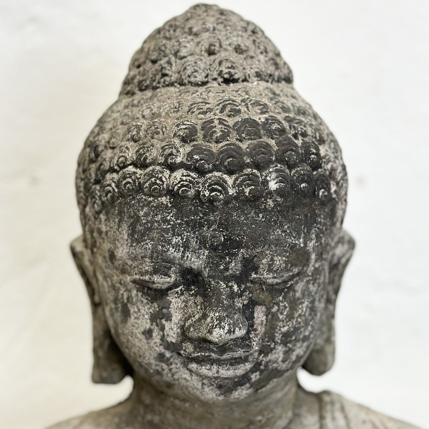 Stone Buddha Bust