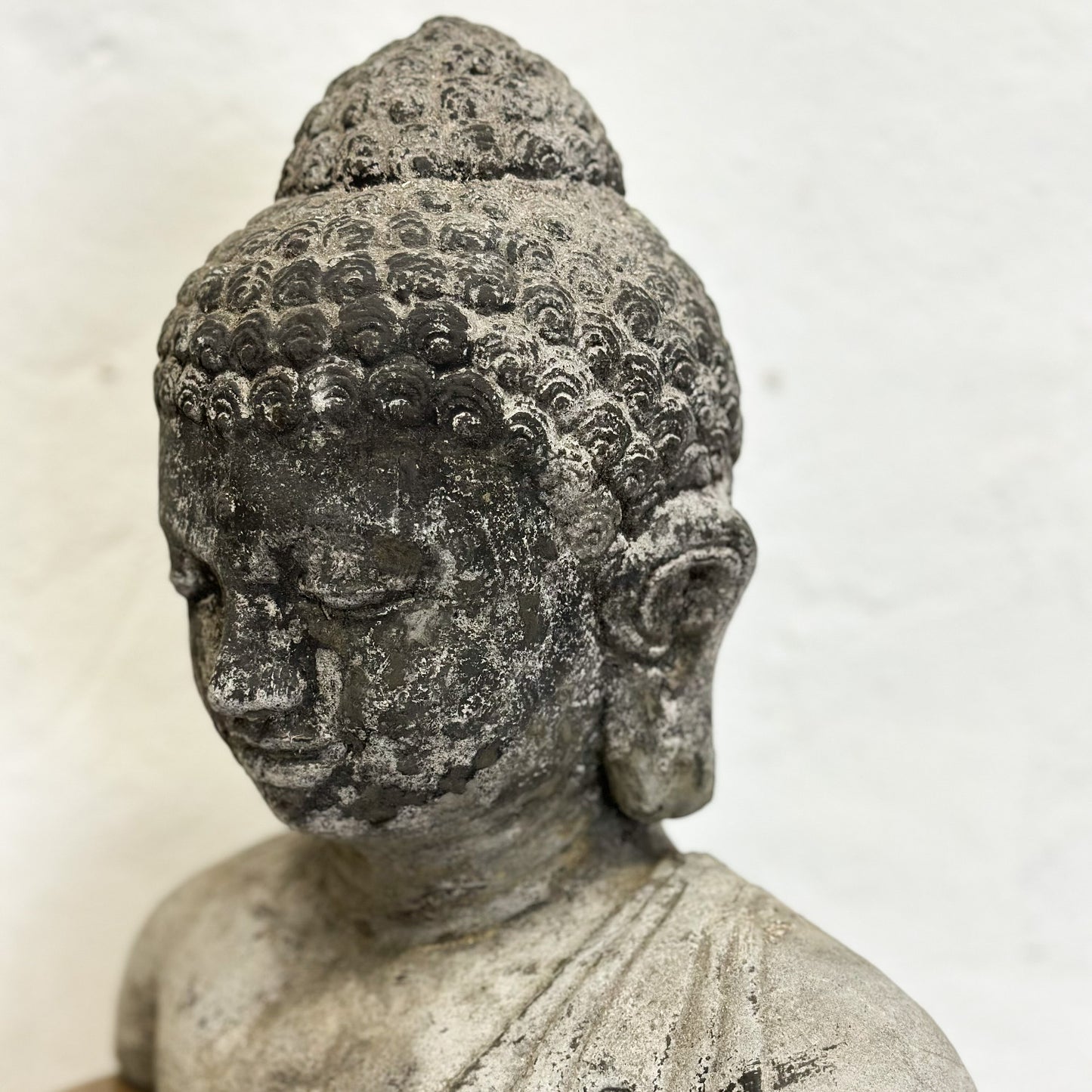 Stone Buddha Bust