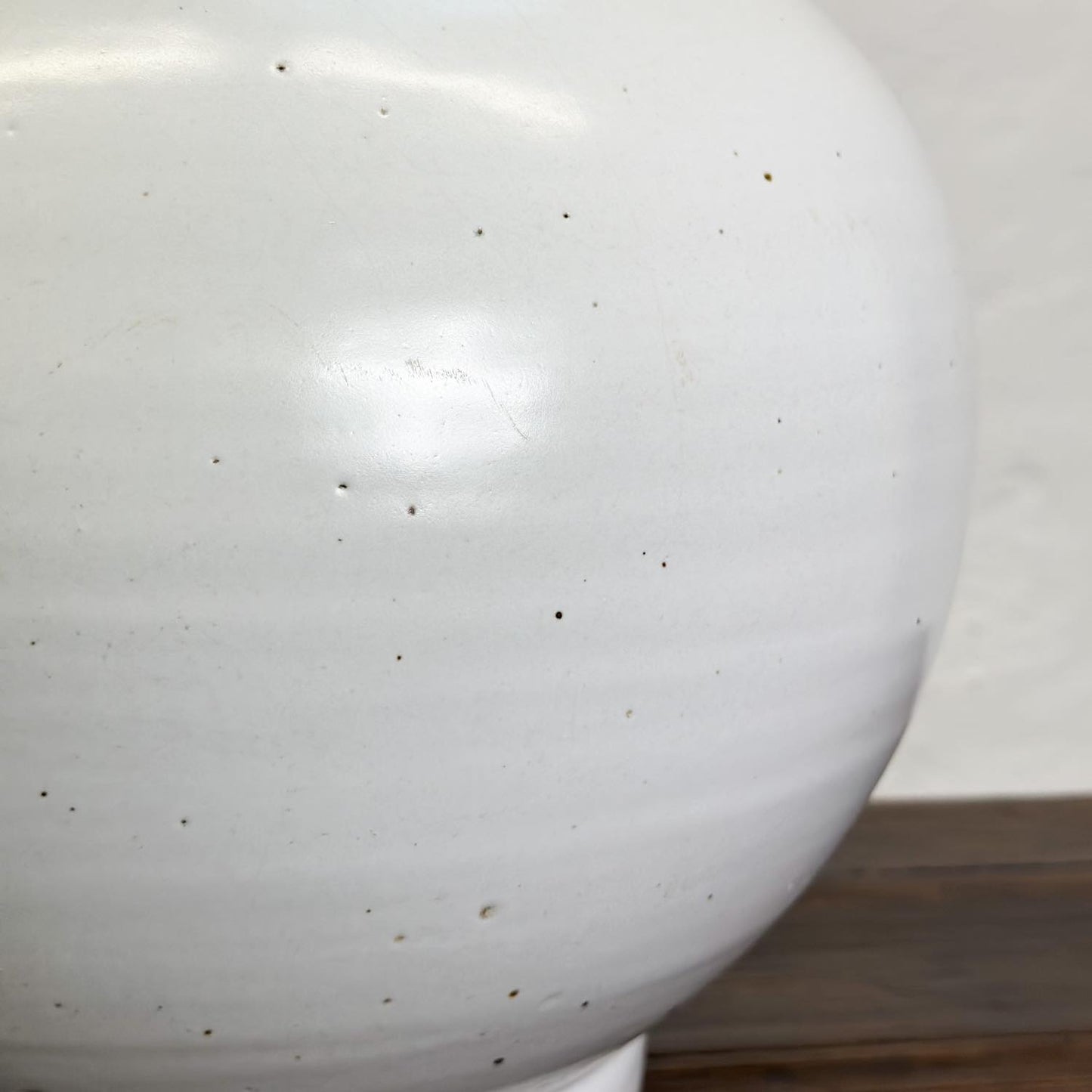 Squat Bulb Porcelain Vase