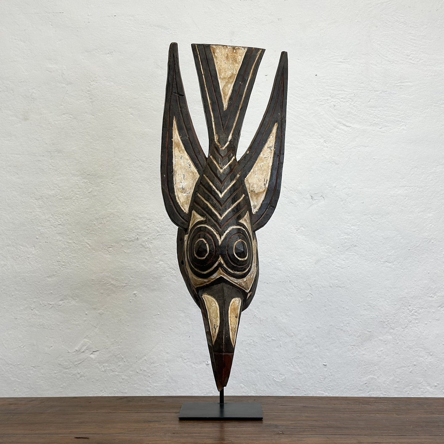 Bird-Mask-Burkina-Faso-African-Africa-Carved-Paint-Mask