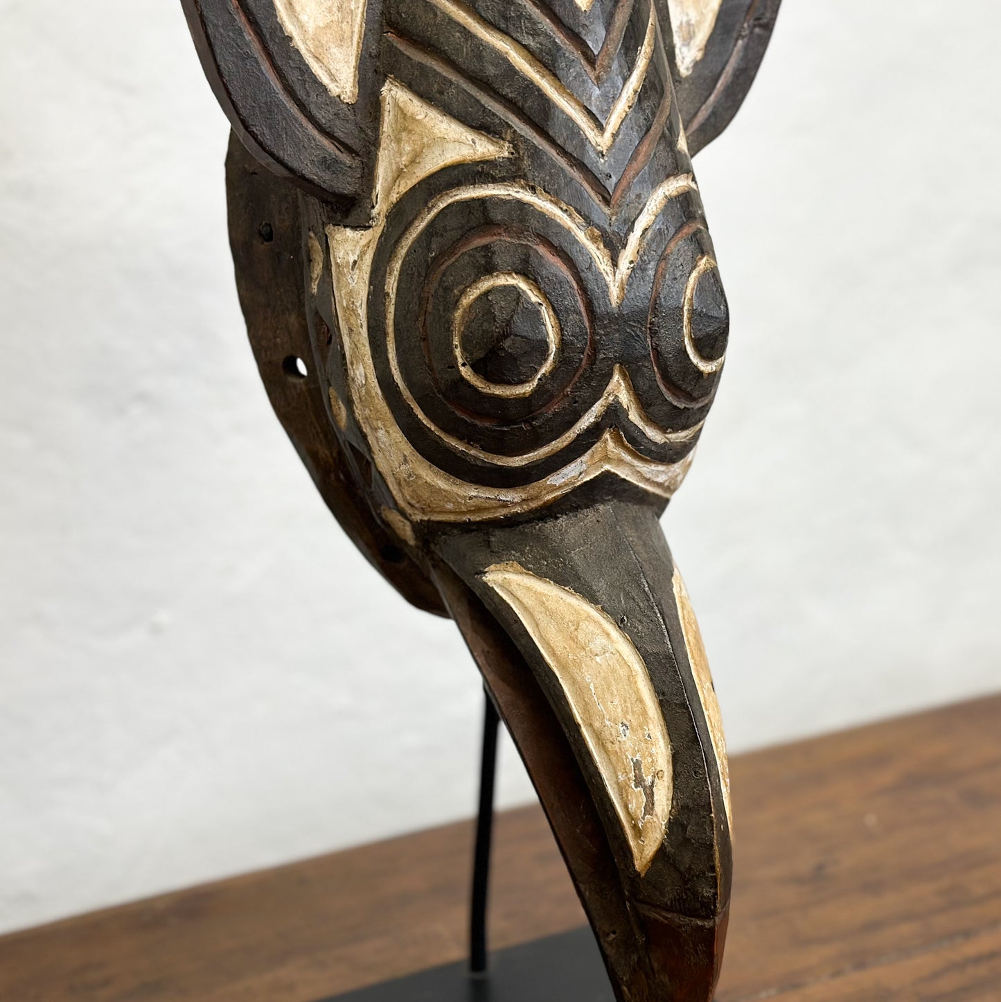 Bird-Mask-Burkina-Faso-African-Africa-Carved-Paint-Mask