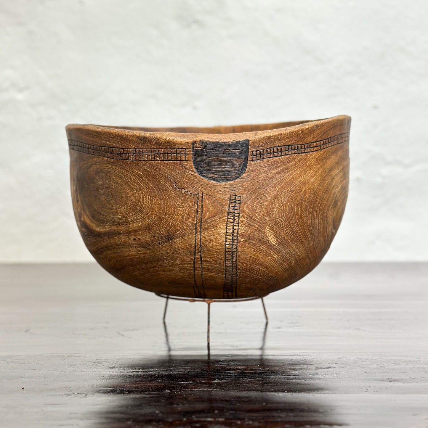 Turkana Bowl with Stand - Kenya