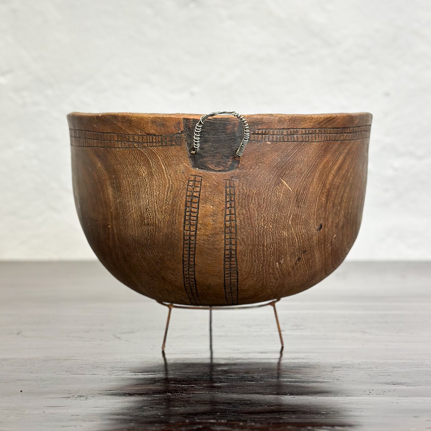 Turkana Bowl with Stand - Kenya