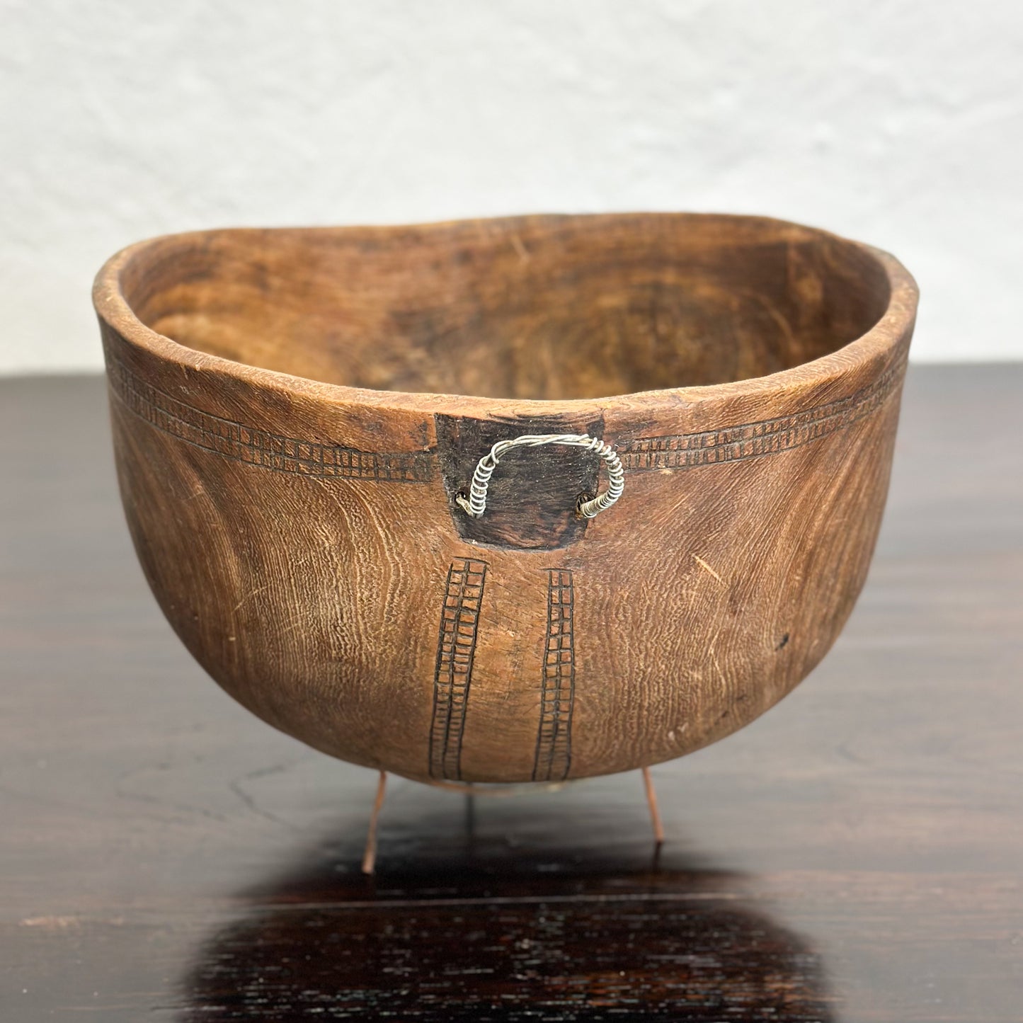 Turkana Bowl with Stand - Kenya