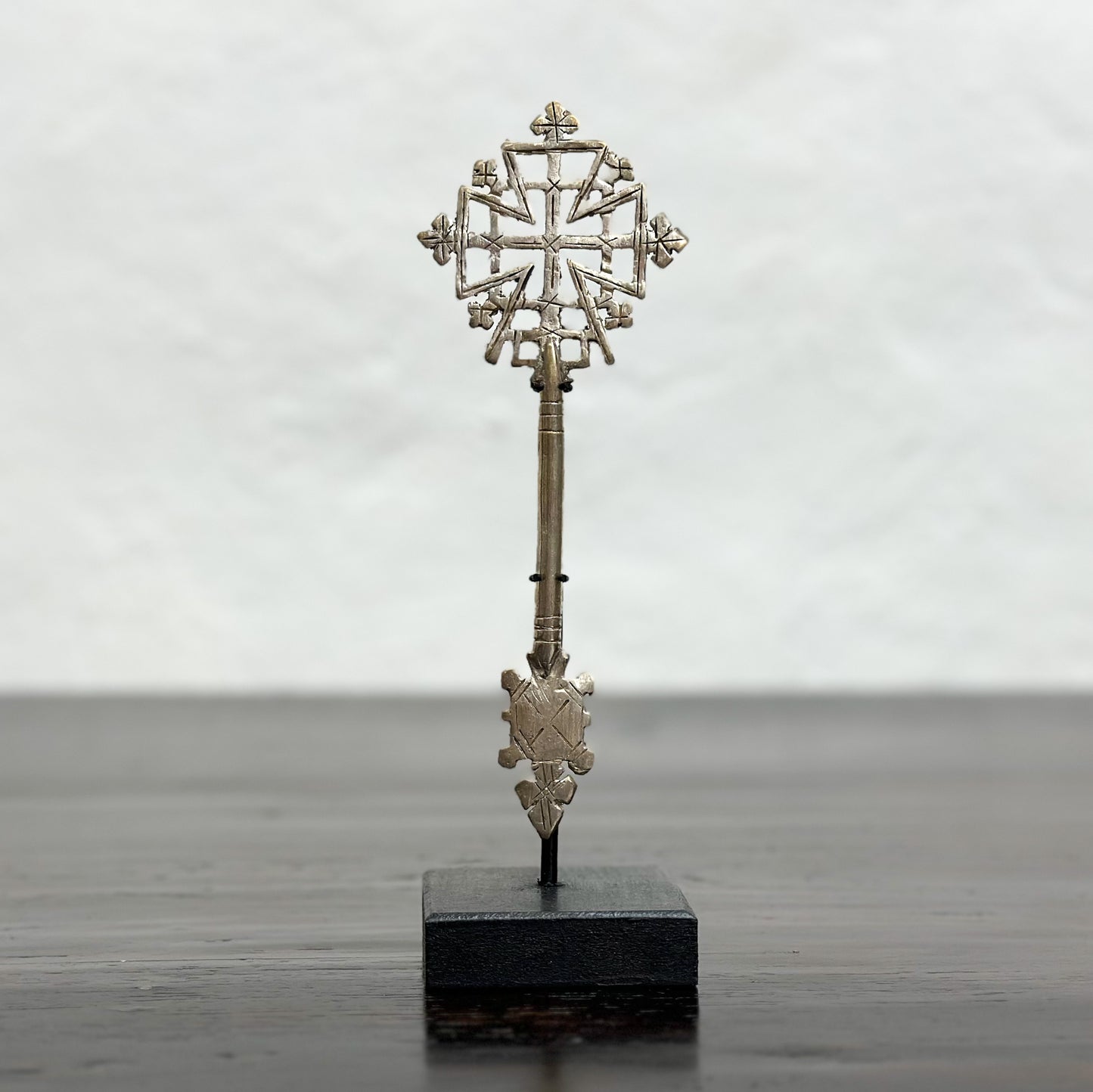 Small Ethiopian Cross on Stand