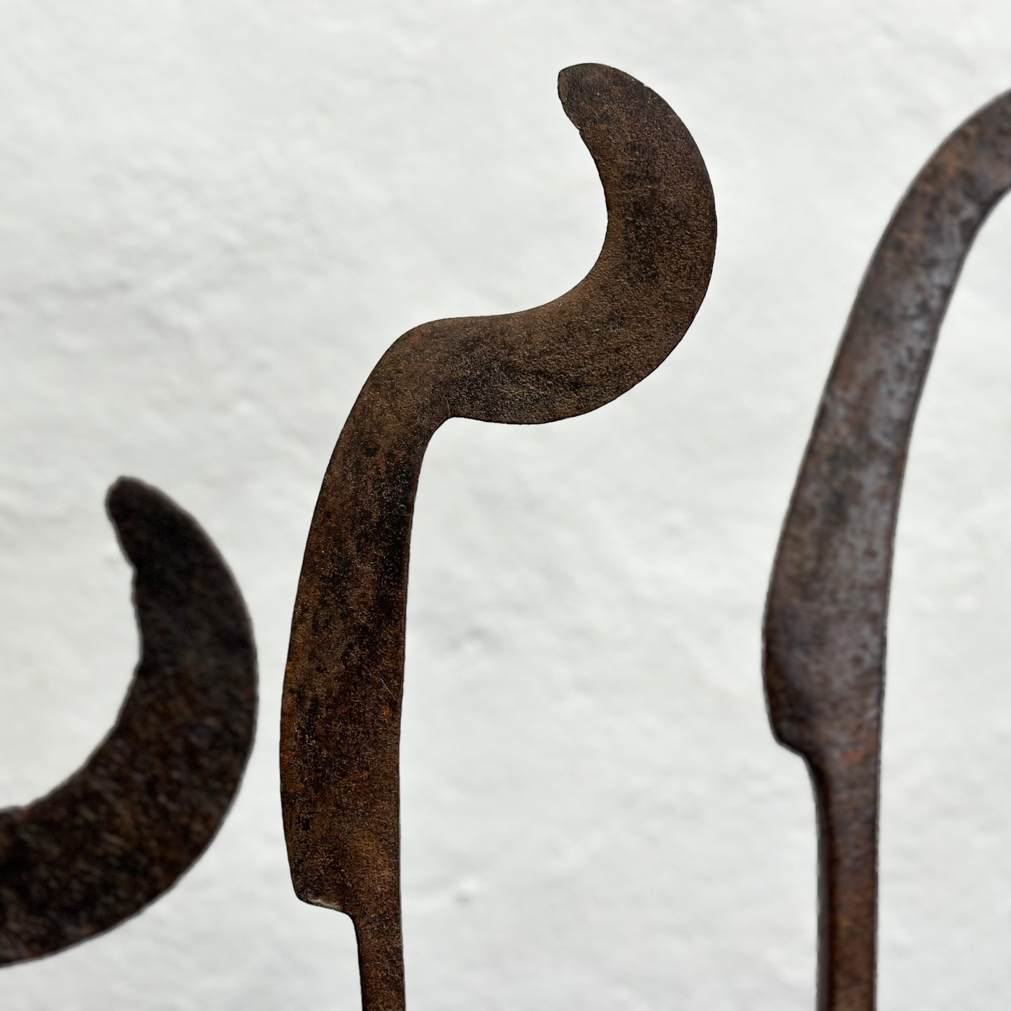 Traditional Tutsi Sickle on Stand - Rwanda