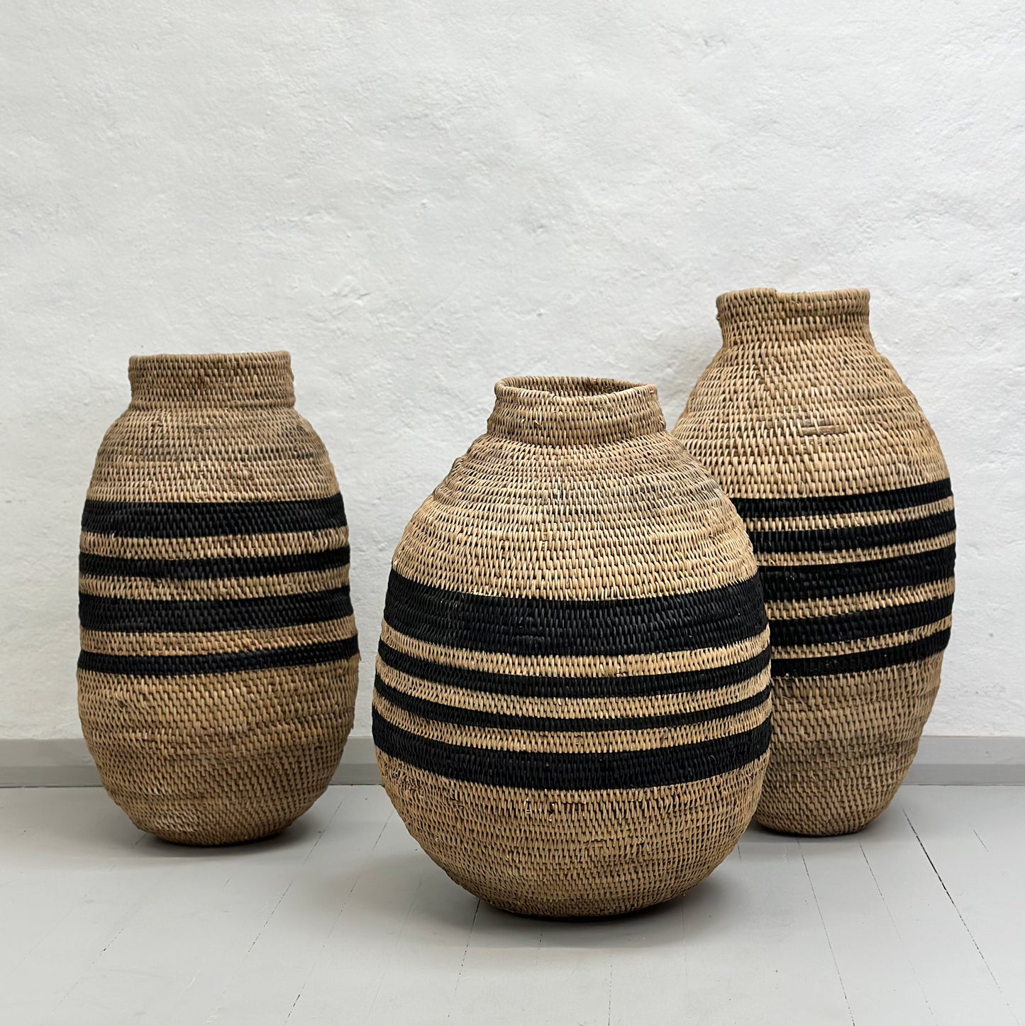 Striped Buhera Basket - Zimbabwe