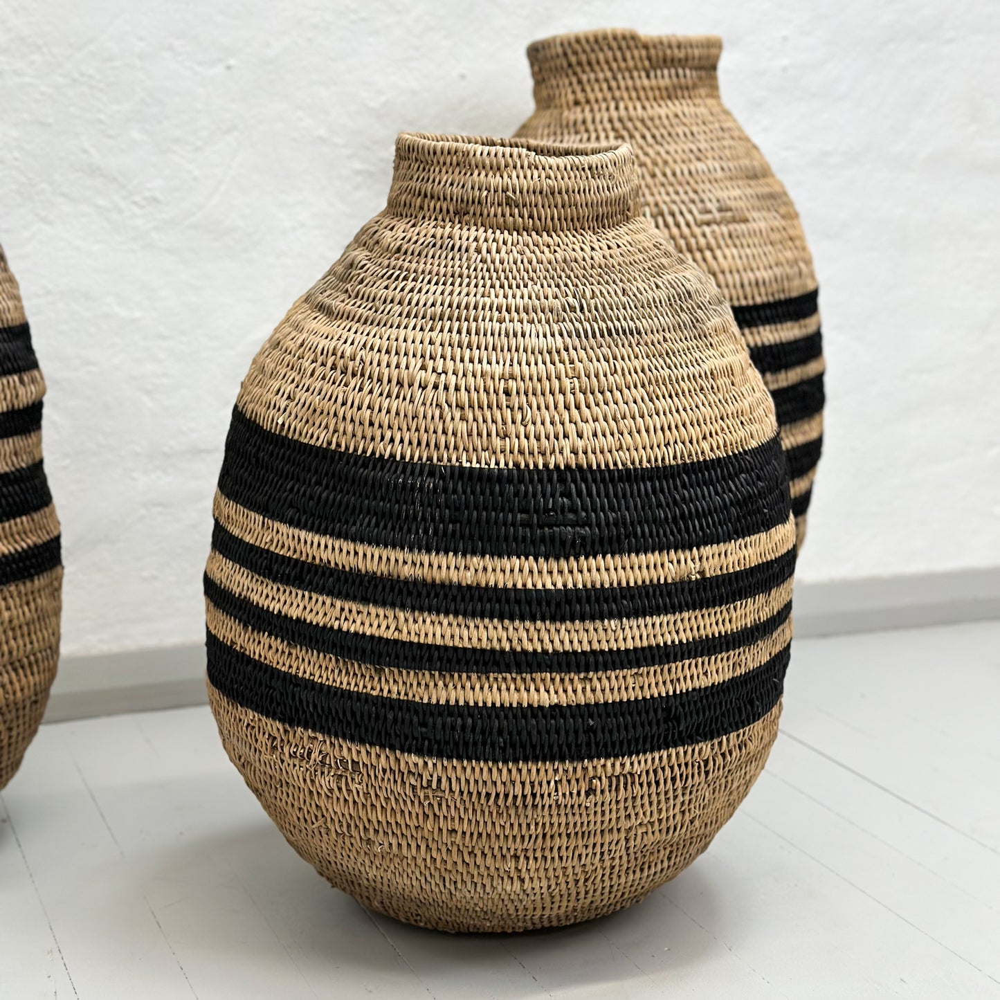 Striped Buhera Basket - Zimbabwe