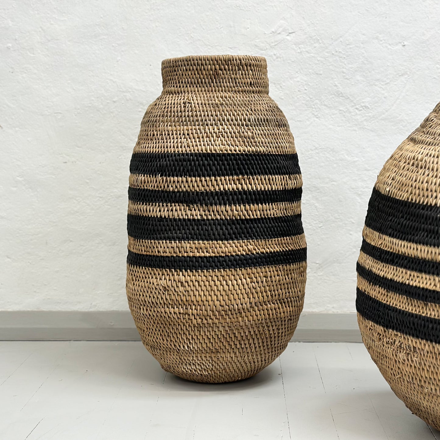 Striped Buhera Basket - Zimbabwe