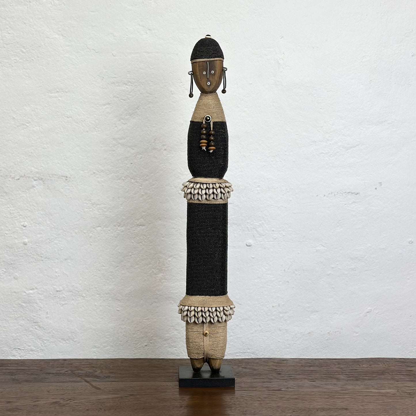 Large Black Namji Doll - Cameroon