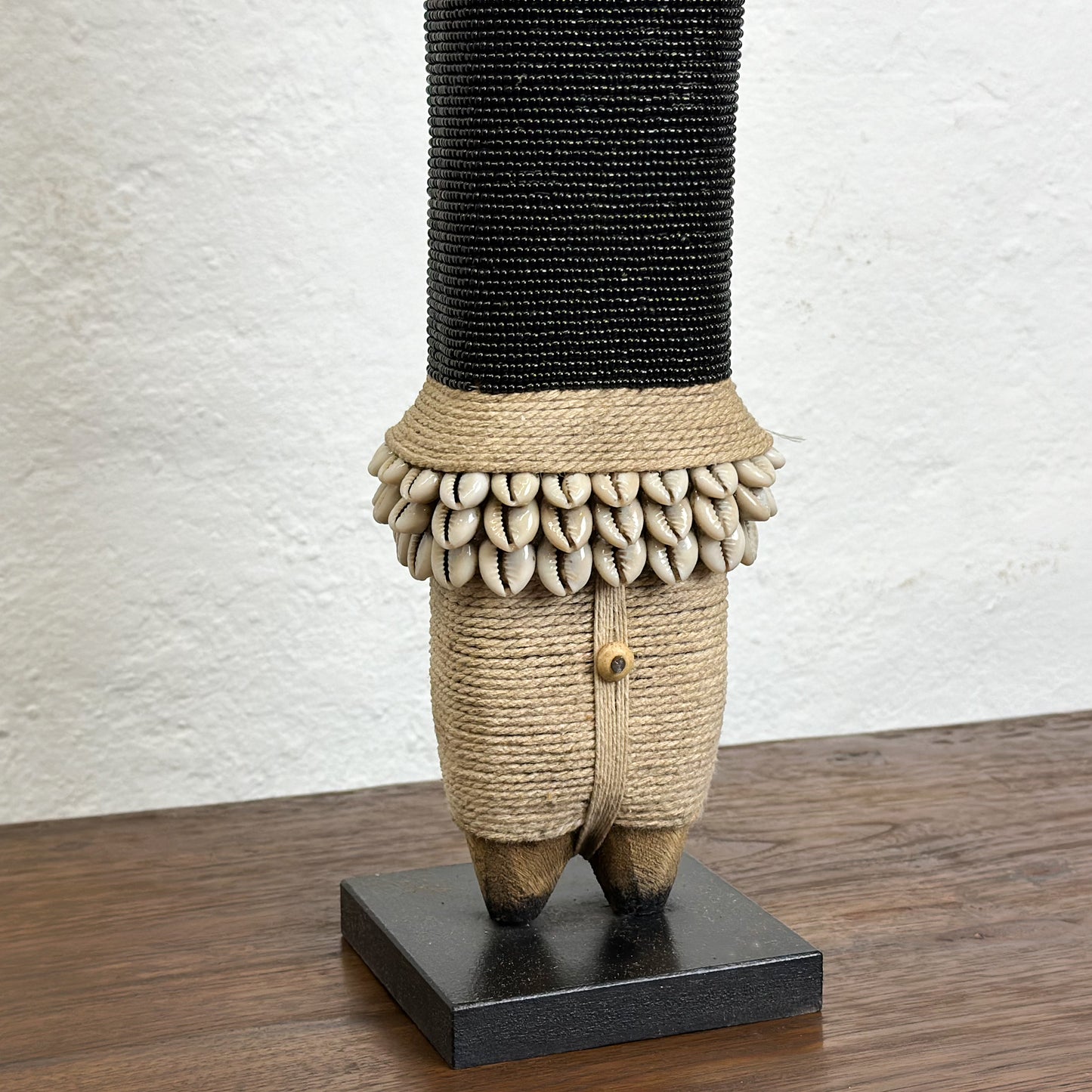 Large Black Namji Doll - Cameroon