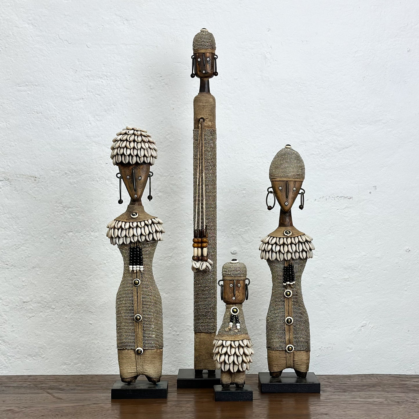 Silver Gold Namji Doll - Cameroon