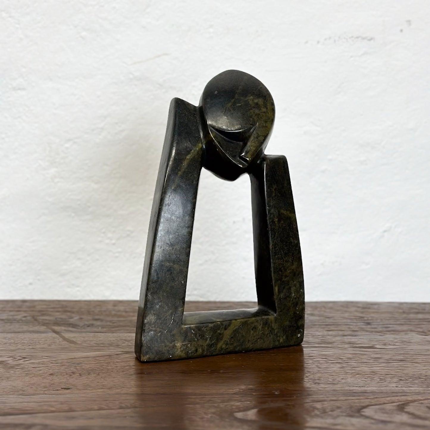 Thinker by T. Mosvosa | Soapstone Sculpture - Zimbabwe