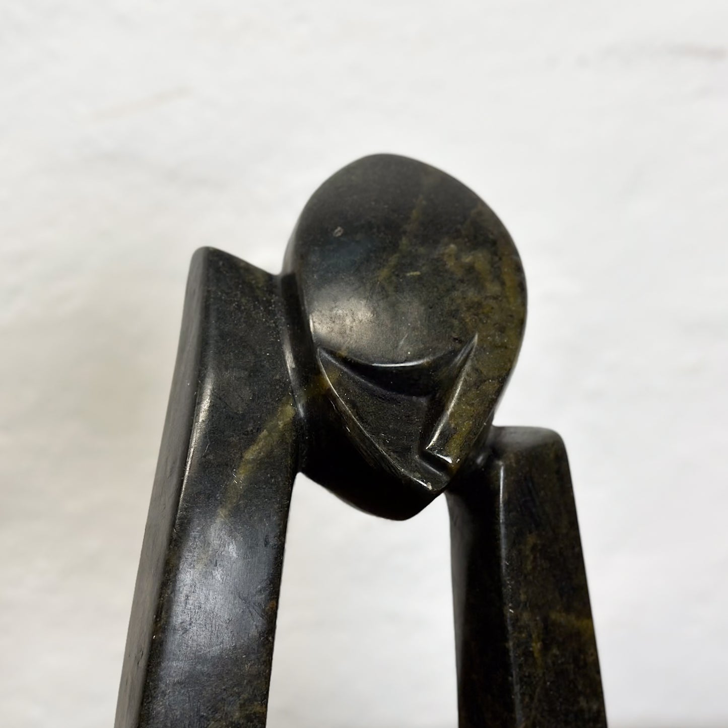 Thinker by T. Mosvosa | Soapstone Sculpture - Zimbabwe