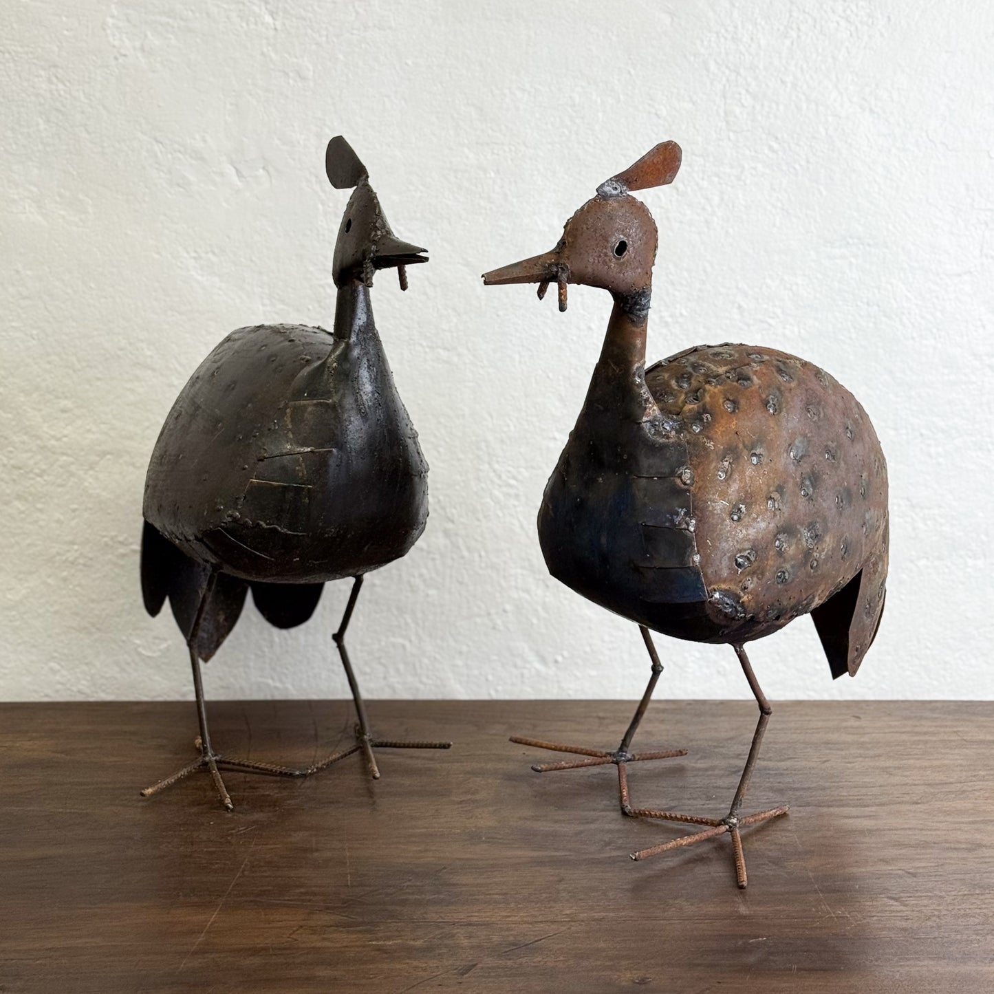 Large Metal Guinea Fowl - Zimbabwe