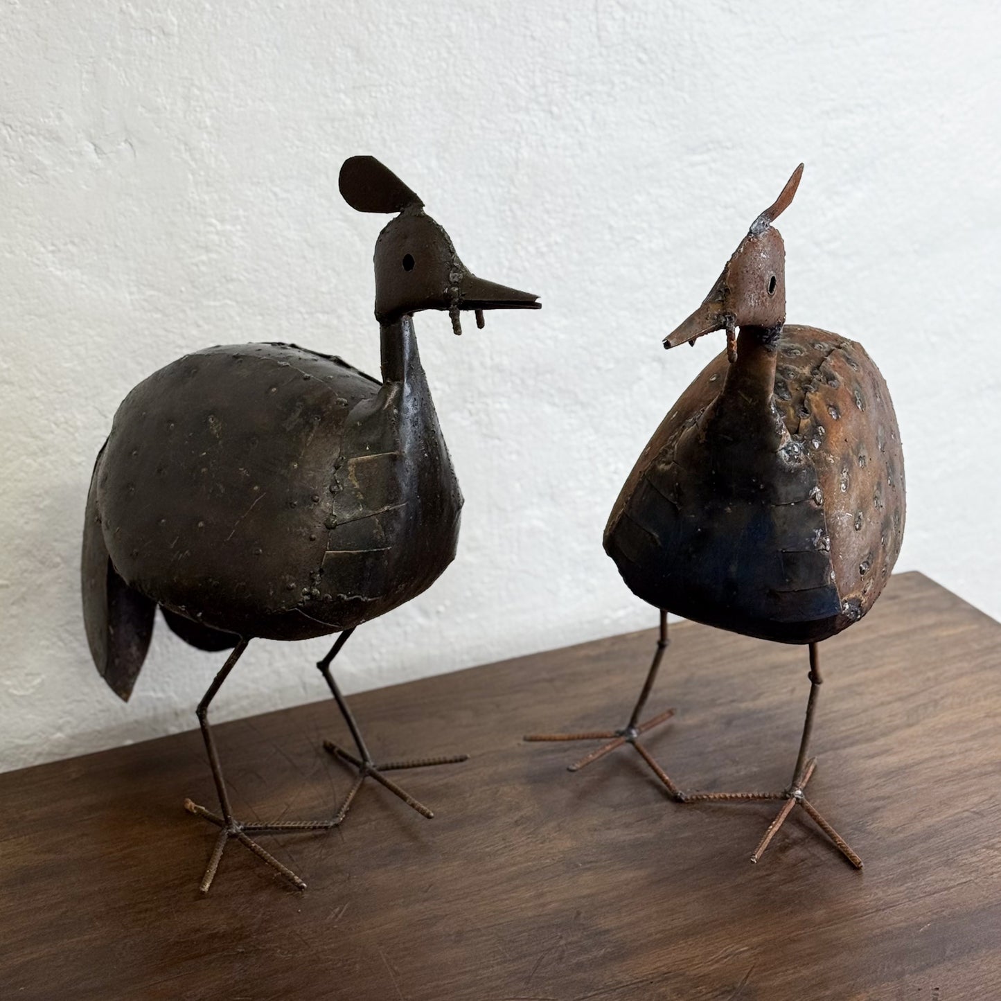 Large Metal Guinea Fowl - Zimbabwe