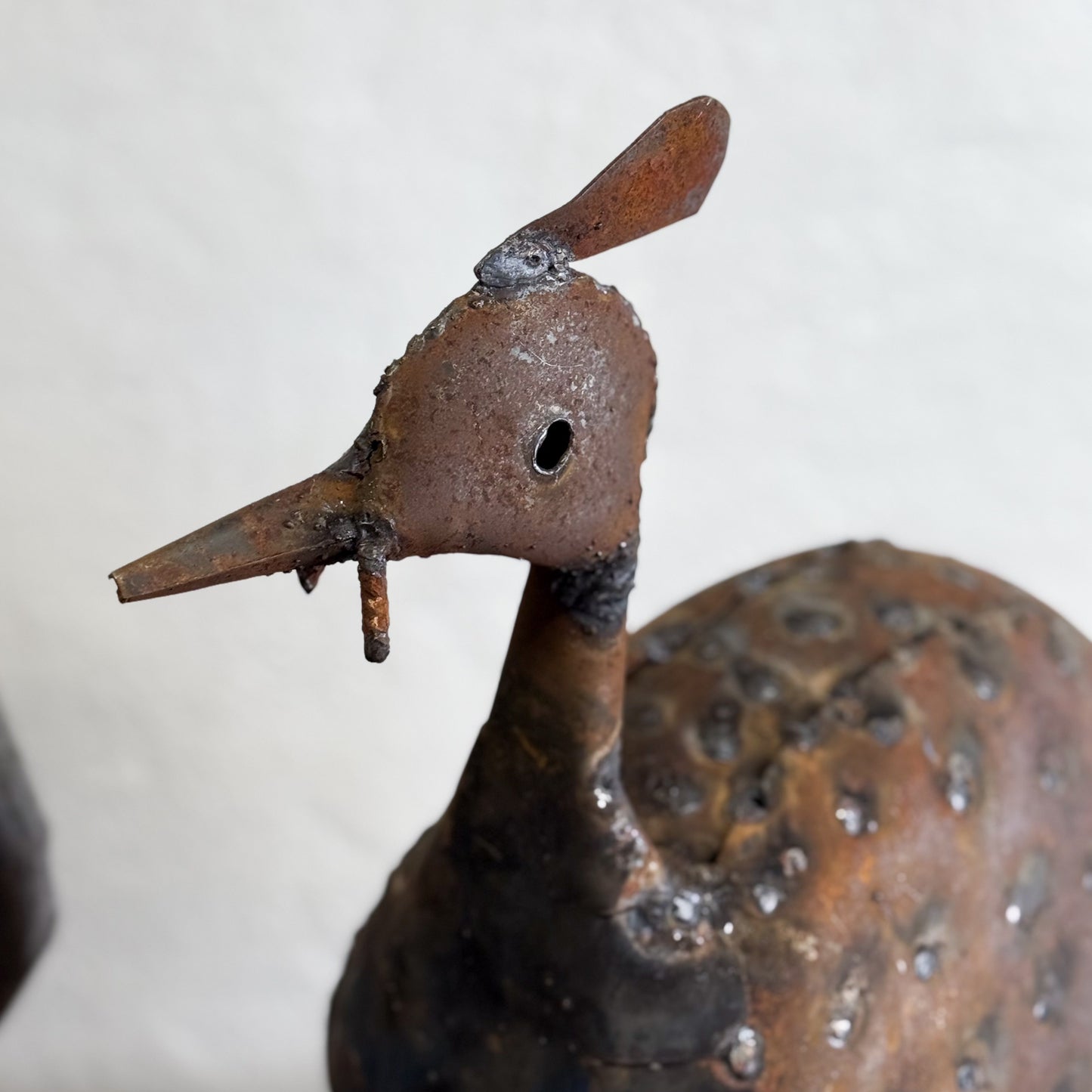 Large Metal Guinea Fowl - Zimbabwe