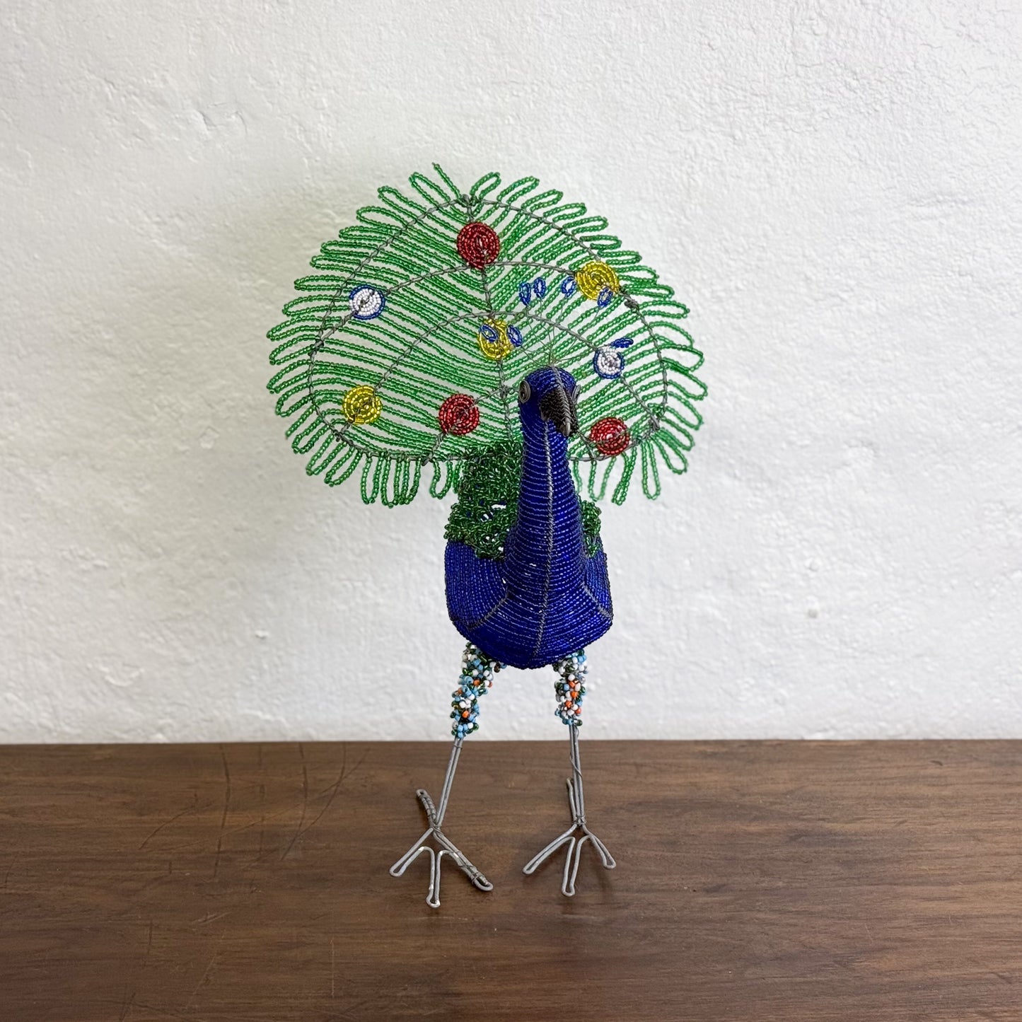 Beaded Peacock - Zimbabwe