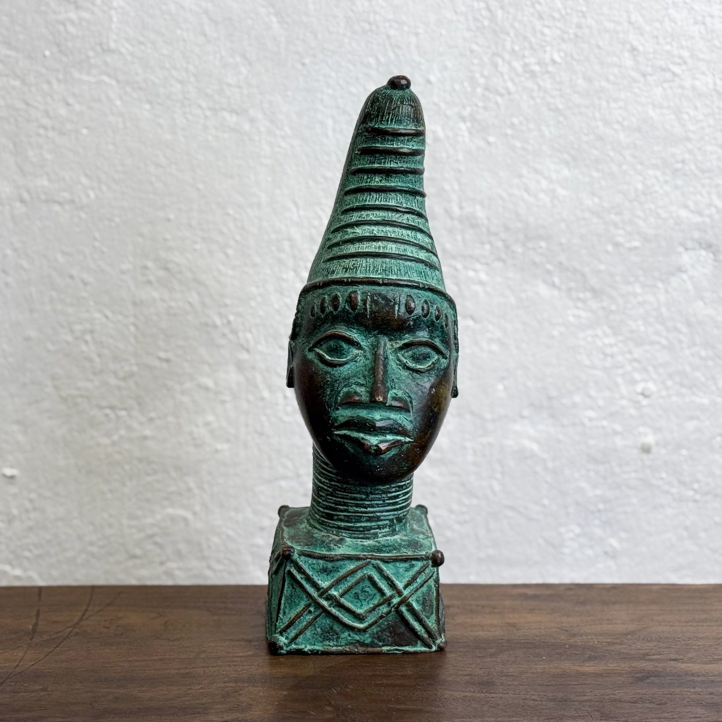 Bronze Yoruba Head - Benin