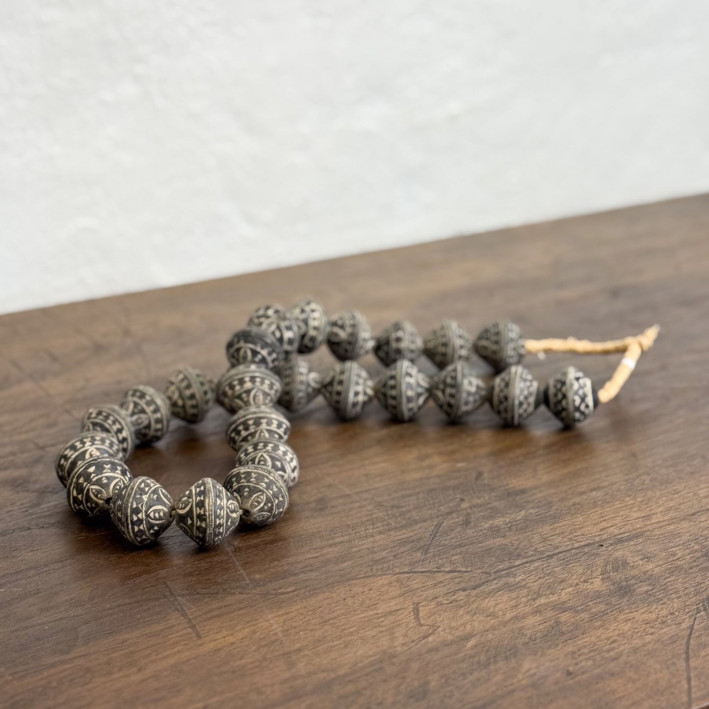Black Dogon Clay Beads - Mali