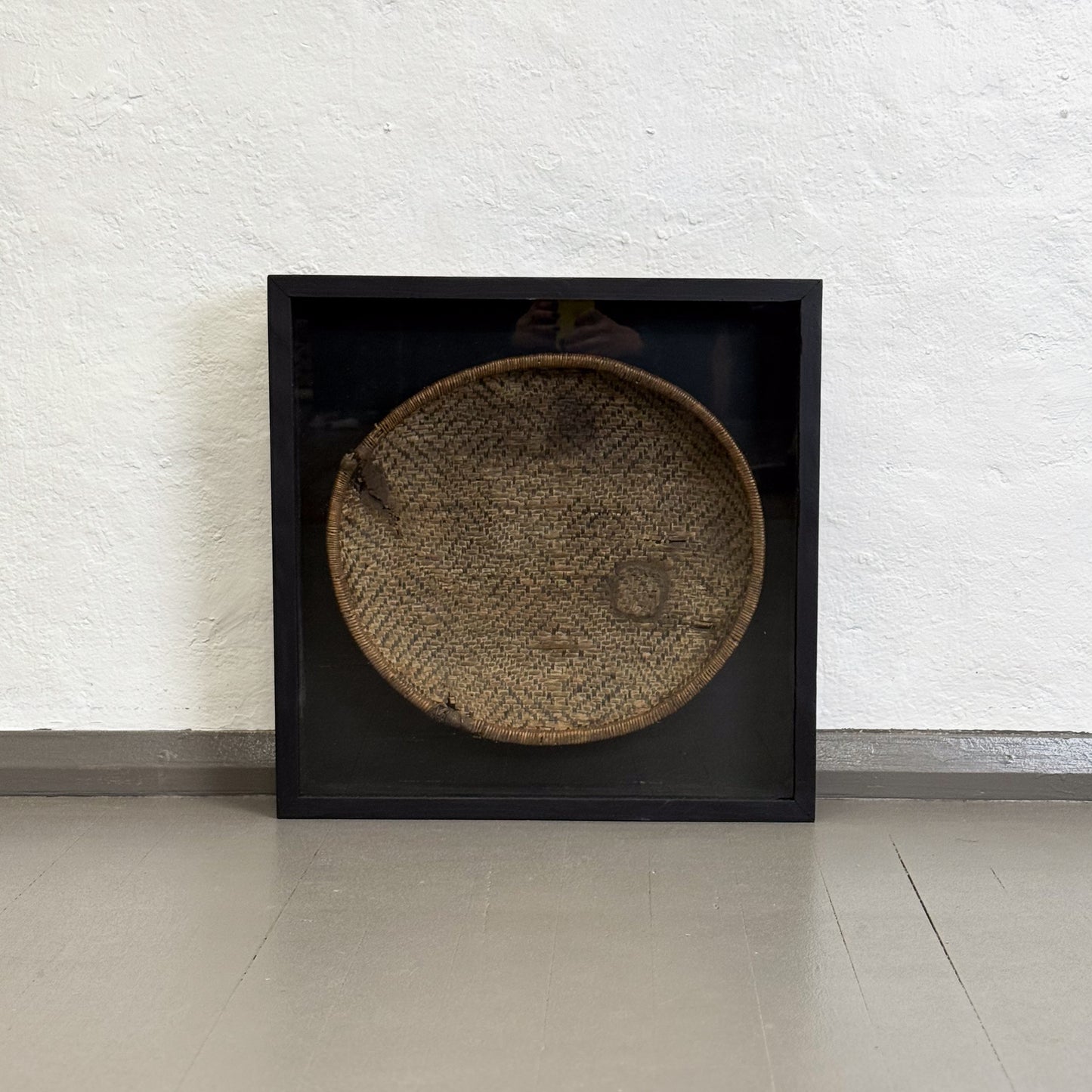 Framed Tutsi Basket - Rwanda