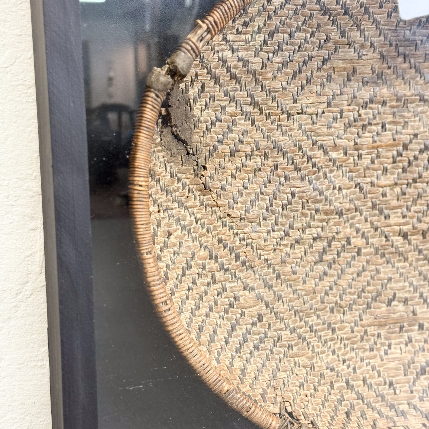 Framed Tutsi Basket - Rwanda