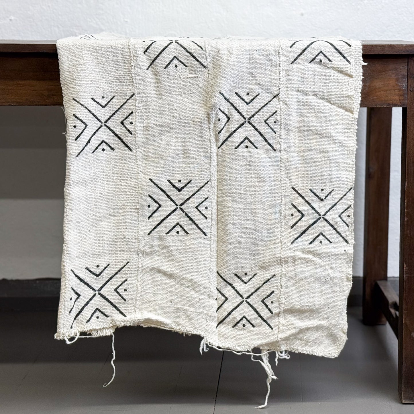 White Mud Cloth I - Mali
