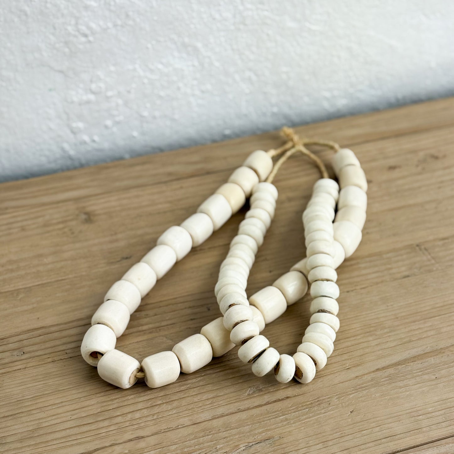 White Bone Beads - Kenya