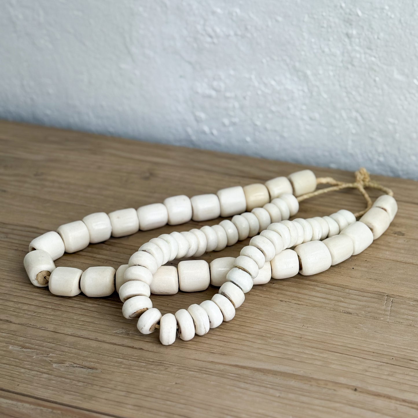 White Bone Beads - Kenya