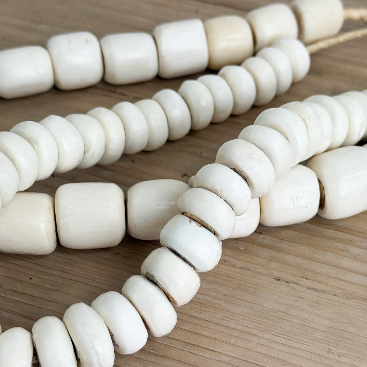White Bone Beads - Kenya