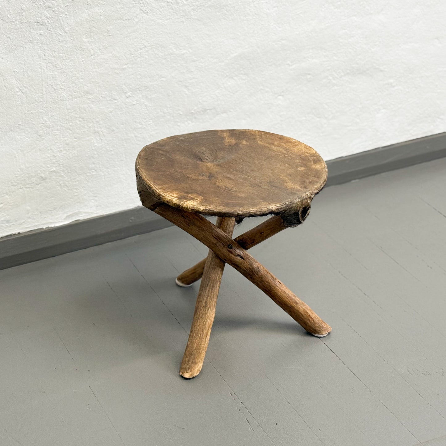 Hide Stool - Rwanda