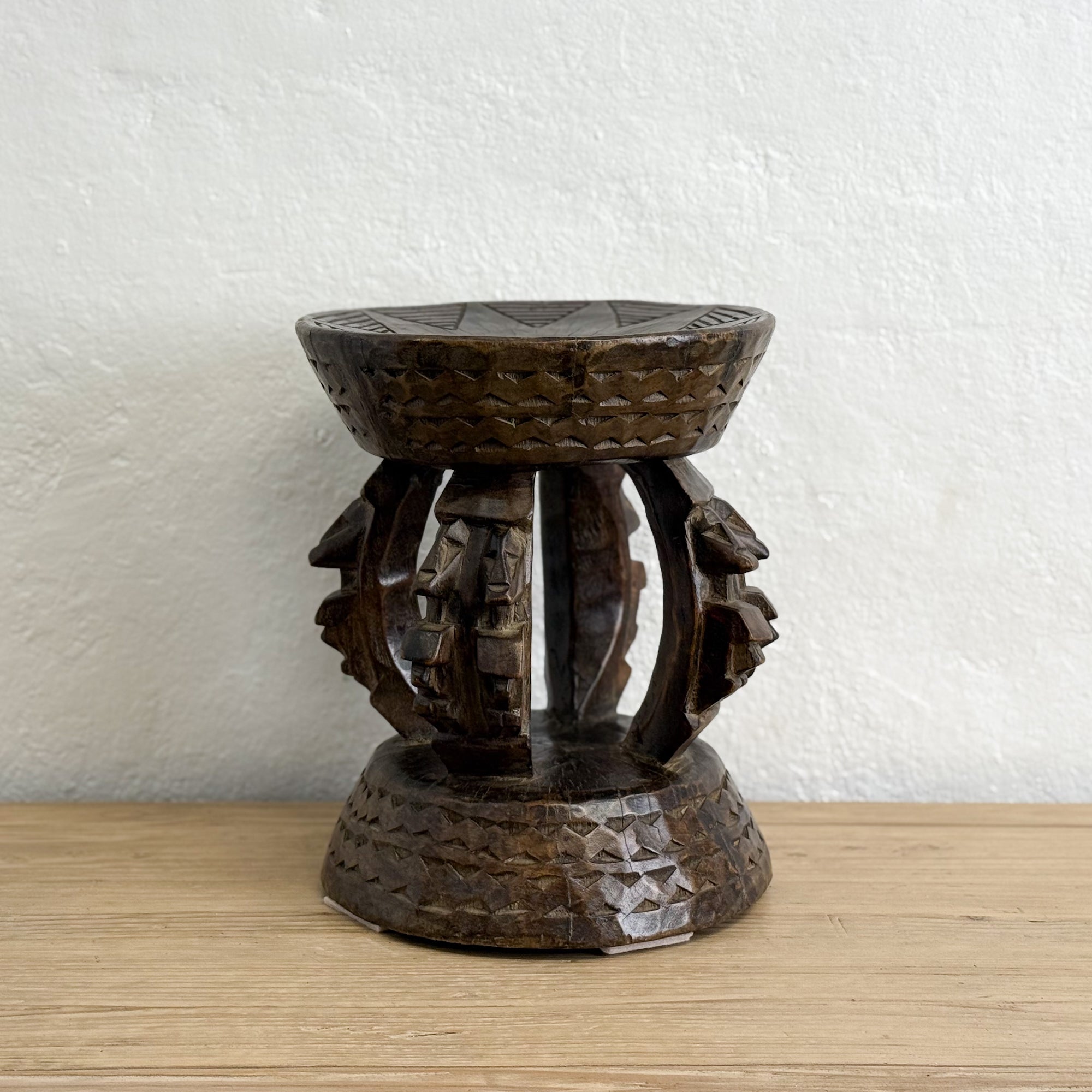 Carved Dogon Stool - Mali