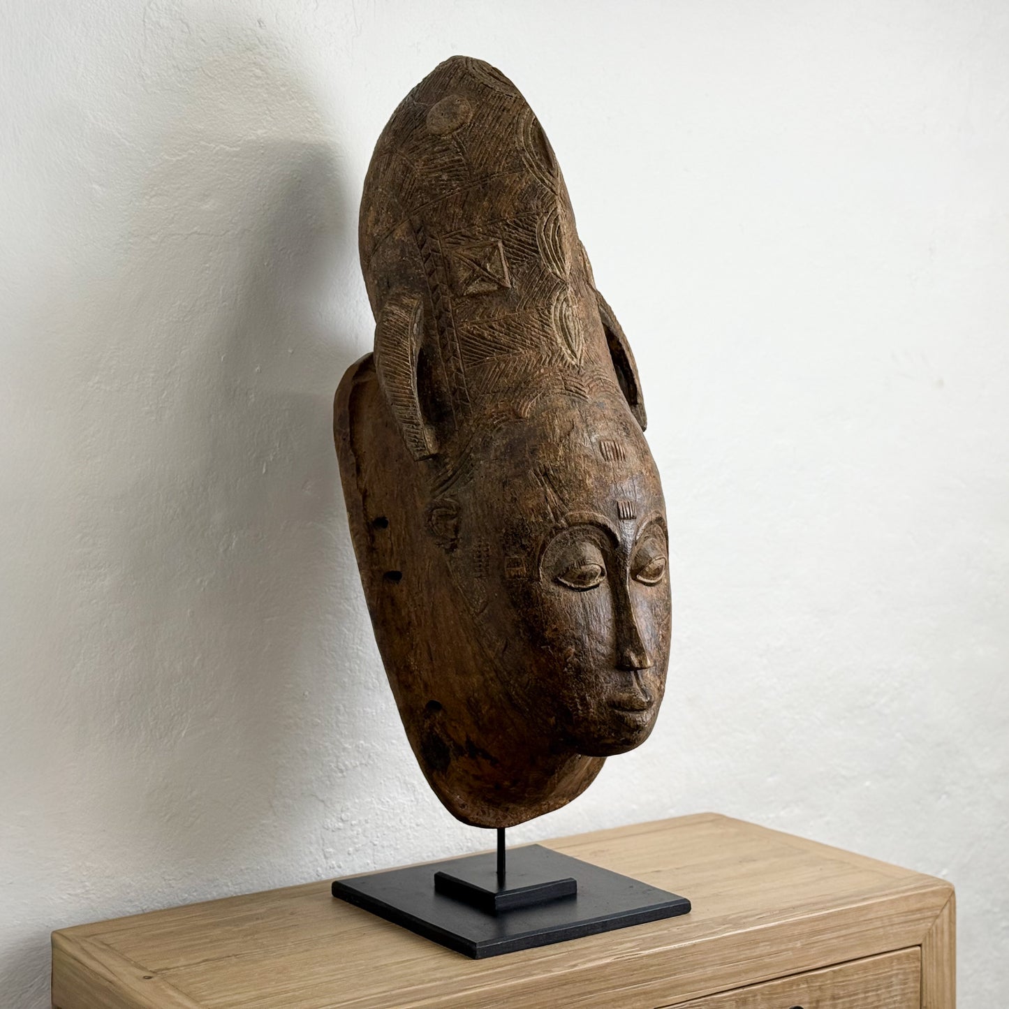 Extra Large Baule Mask - Ivory Coast