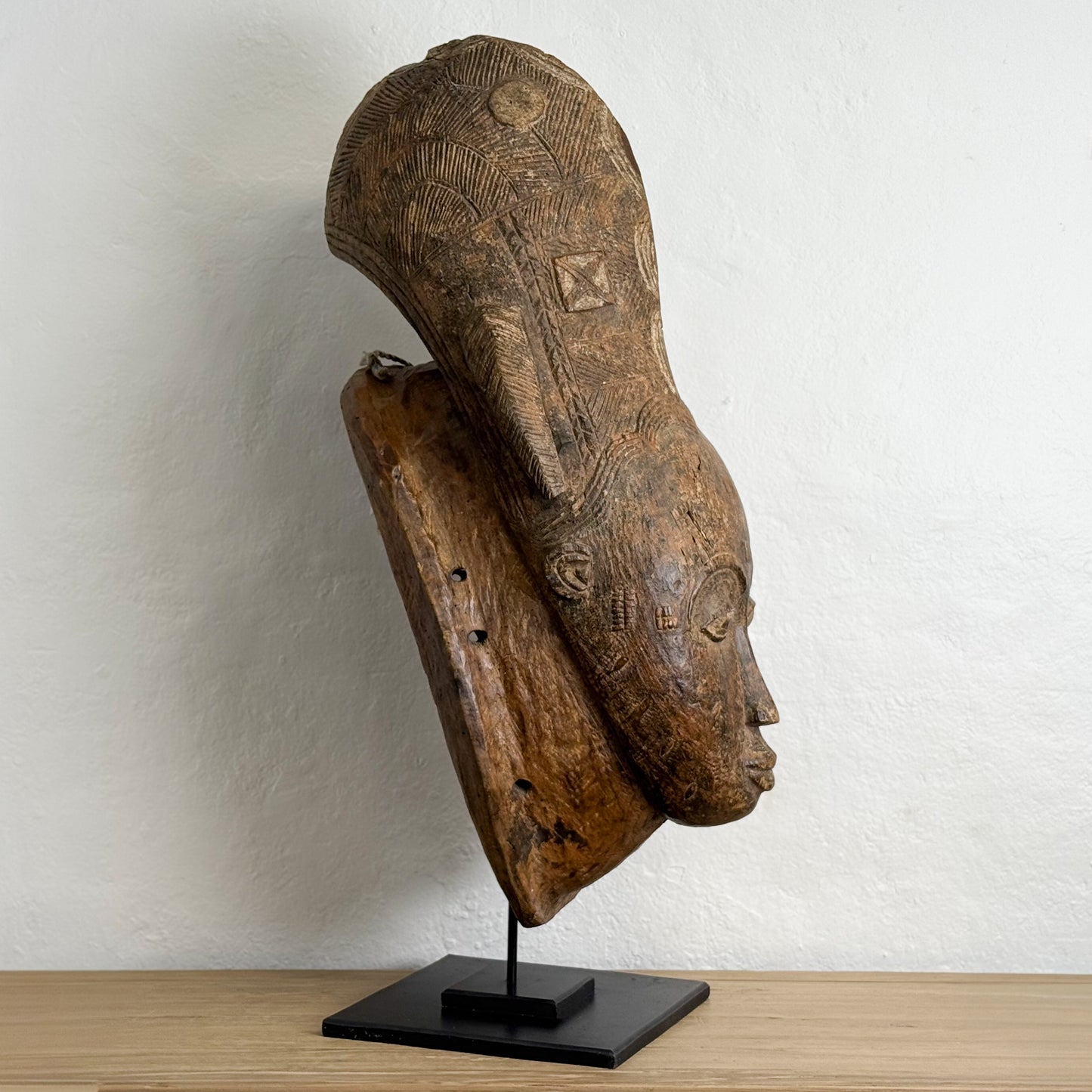 Extra Large Baule Mask - Ivory Coast