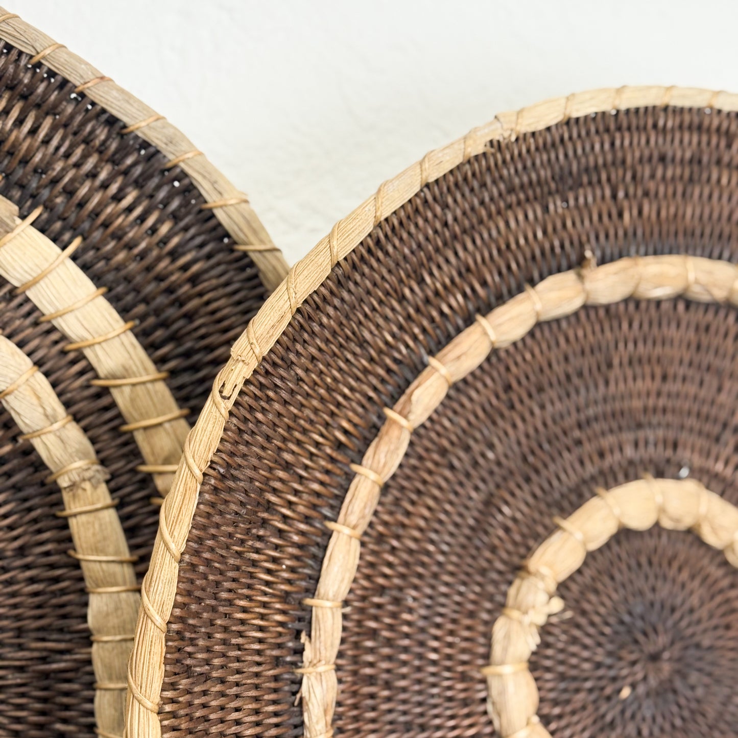 Mended Makenge Basket - Zambia