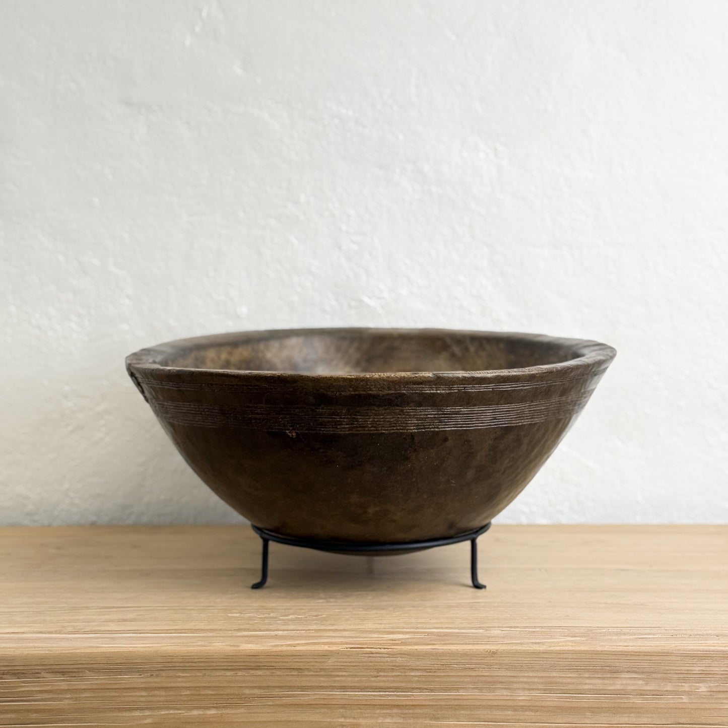 Tuareg Bowl with Stand - Sahara