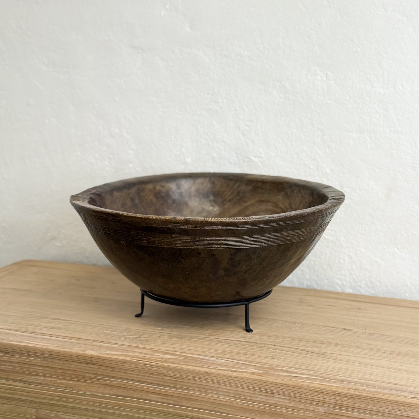 Tuareg Bowl with Stand - Sahara